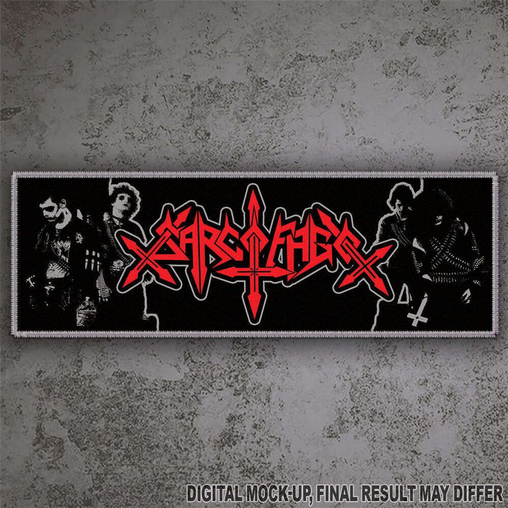 SARCOFAGO Old Logo woven patch
