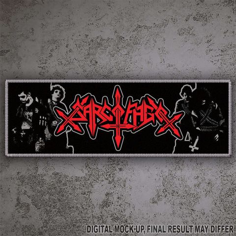SARCOFAGO Old Logo woven patch