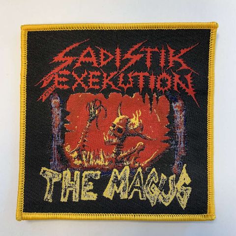 SADISTIK EXEKUTION The Magus. Woven Patch