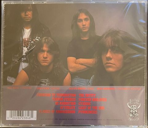 SACRIFICE Forward to Termination CD – Rock At Large