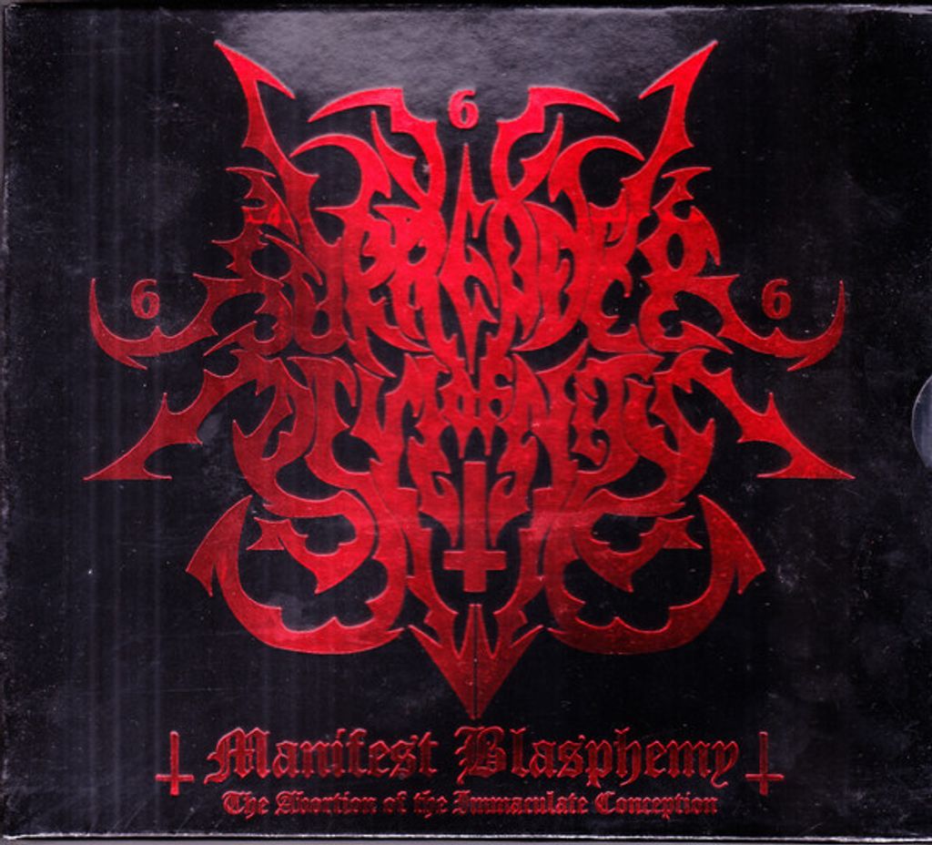 SURRENDER OF DIVINITY Manifest Blasphemy The Abortion Of The Immaculate Conception CD