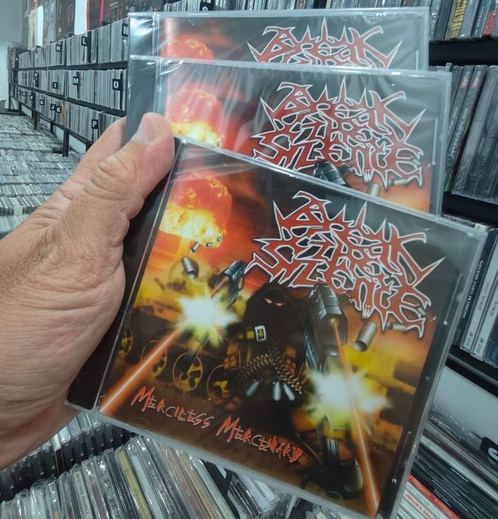 BREAK THE SILENCE Merciless Mercenary CD Malaysian death metal