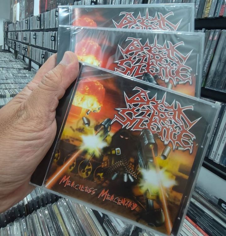 BREAK THE SILENCE Merciless Mercenary CD Malaysian death metal