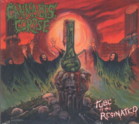 CANNABIS CORPSE  Tube of the Resinated CD digipak
