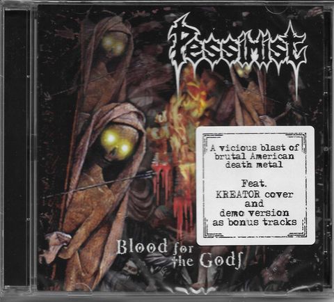 PESSIMIST Blood For The Gods CD