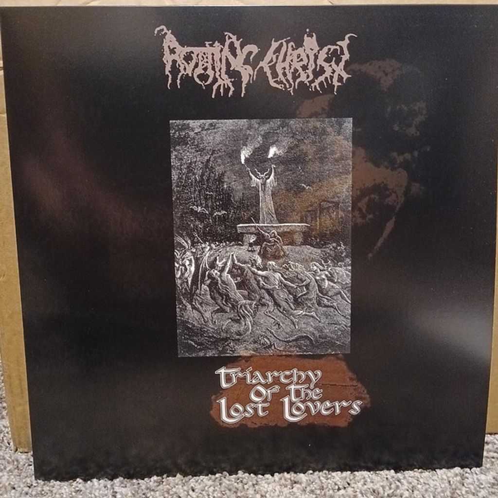 ROTTING CHRIST Triarchy Of The Lost Lovers LP Limited Edition, Repress, Gold Black Swirl1