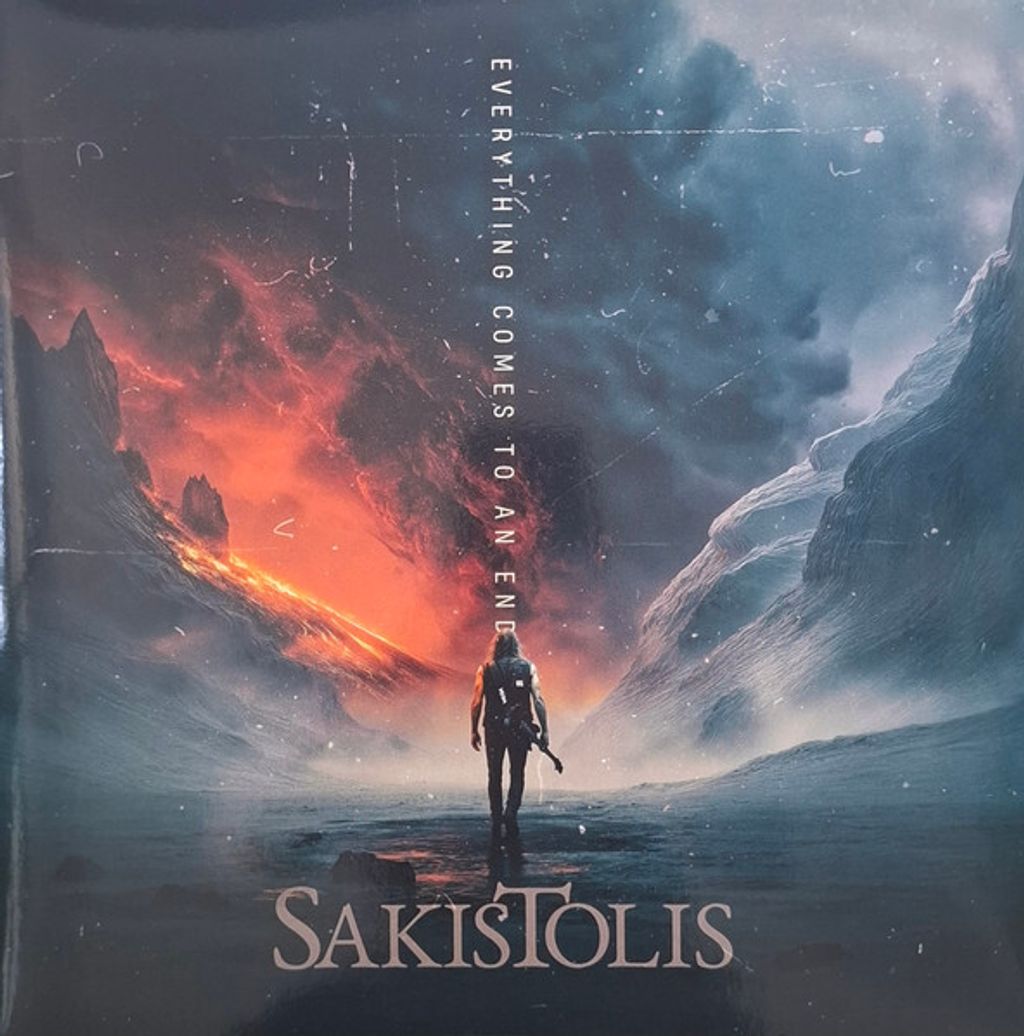 SAKIS TOLIS Everything Comes To An End LP (Orange Blue Galaxy)