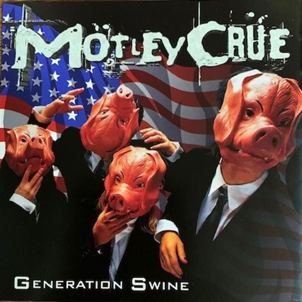 MOTLEY CRUE Generation Swine CD (Japan press no OBI)