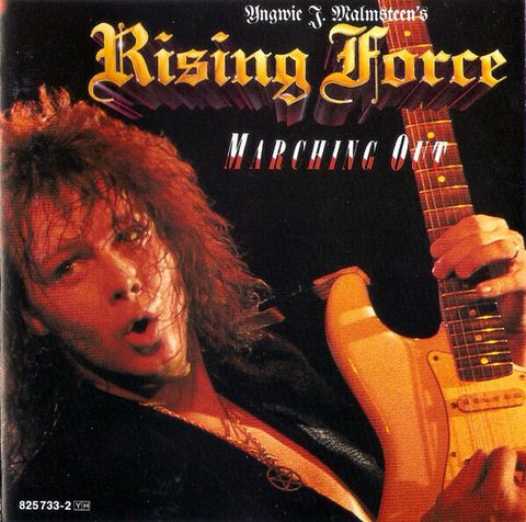 (Used) YNGWIE J. MALMSTEEN'S RISING FORCE Marching Out CD.jpg