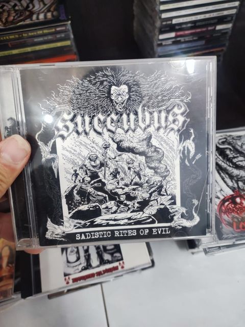 SUCCUBUS Sadistic Rites Of Evil CD black