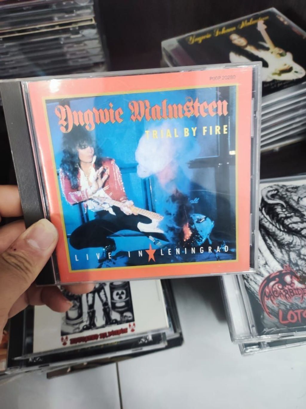 YNGWIE MALMSTEEN Trial By Fire Live In Leningrad (EU PRESS) CD4