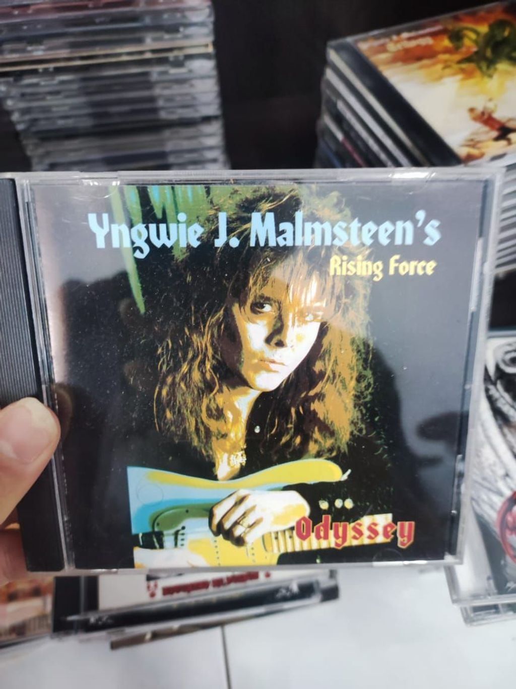 YNGWIE J. MALMSTEEN'S RISING FORCE Odyssey CD
