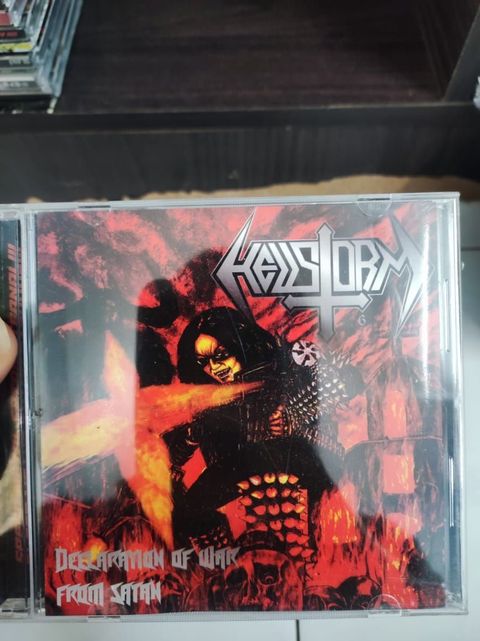 HELLSTORM Declaration Of War From Satan CD