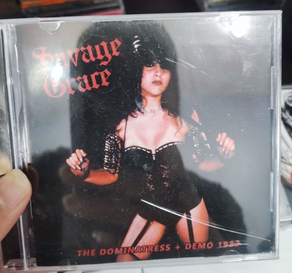 SAVAGE GRACE The Dominatress + Demo 1982 CD4