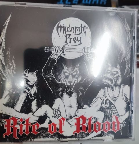 MIDNIGHT PREY Rite of Blood CD