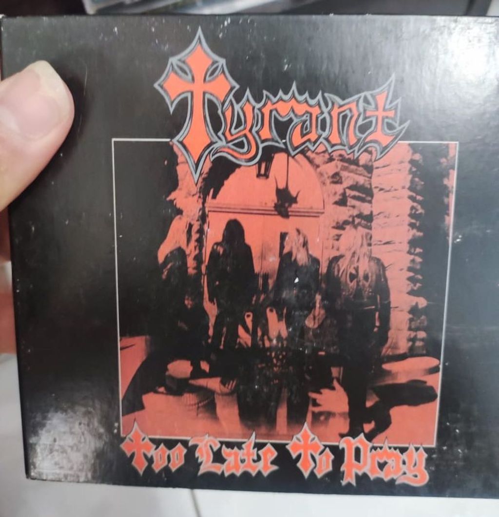 TYRANT Too Late To Pray CD digipak
