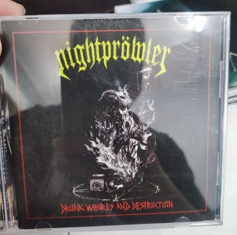 NIGHTPROWLER Drunk Whores And Destruction CD