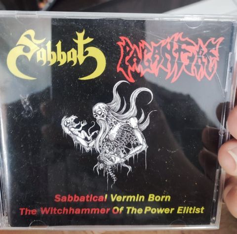 SABBAT PAGANFIRE Sabbatical Vermin Born - The Witchhammer Of The Power Elitist CD