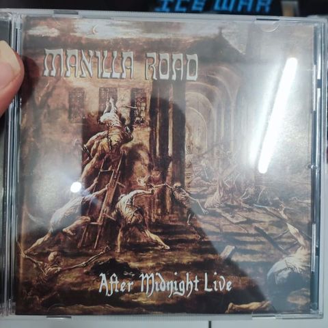 MANILLA ROAD After Midnight Live CD