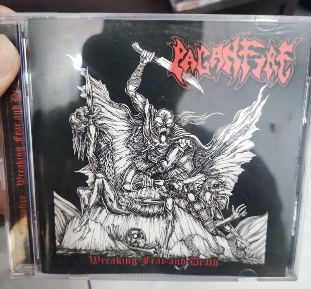 PAGANFIRE Wreaking Fear And Death CD (Voz Da Morte)