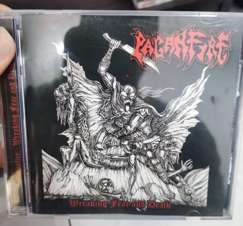 PAGANFIRE Wreaking Fear And Death CD (Voz Da Morte)