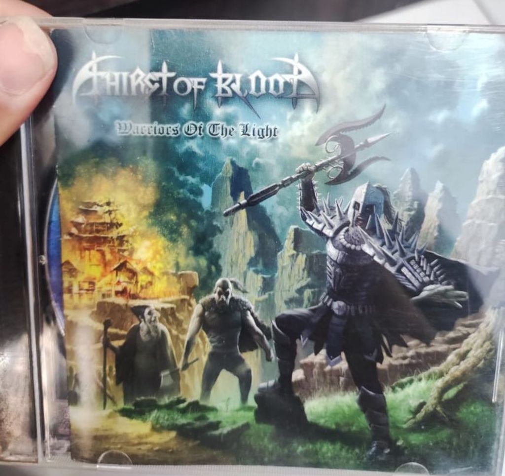 THIRST OF BLOOD Warriors of the Light CD
