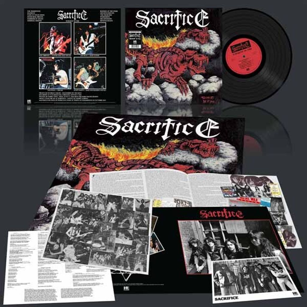 SACRIFICE Torment In Fire LP
