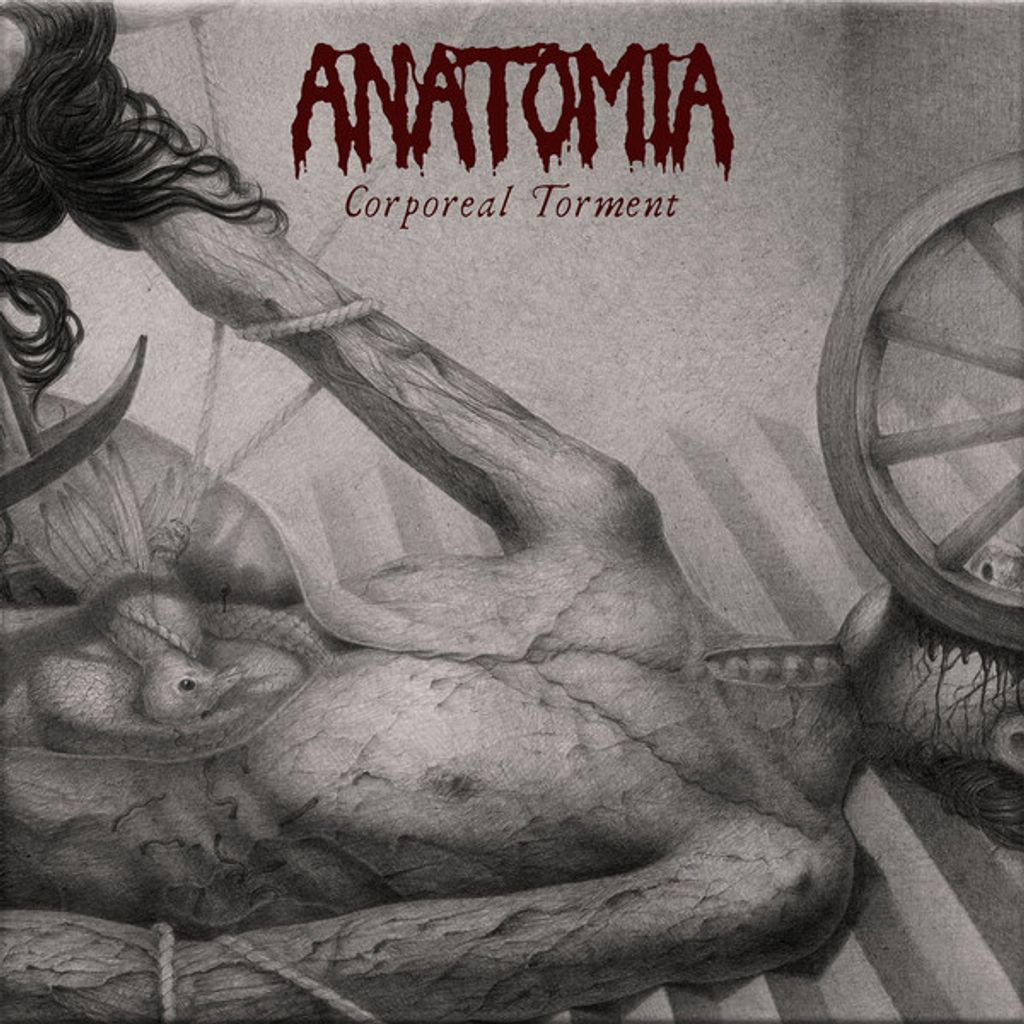 ANATOMIA Corporeal Torment LP (Limited Edition, Red White Splatter)1