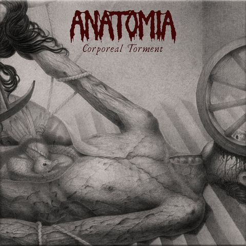ANATOMIA Corporeal Torment LP (Limited Edition, Red White Splatter)1