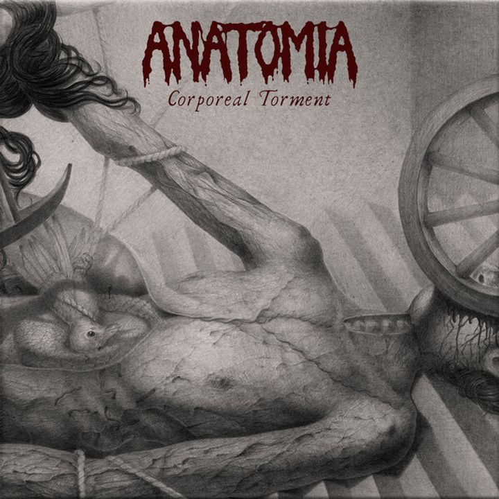 ANATOMIA Corporeal Torment LP (Limited Edition, Red White Splatter)1