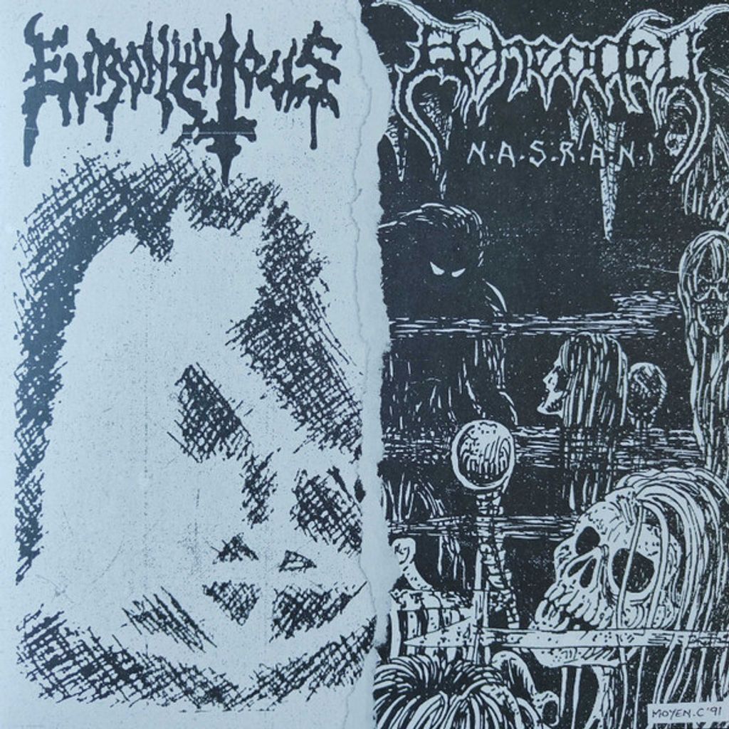 EURONYMOUS BEHEADED NASRANI Split LP + CD (Swamp Green VINYL)
