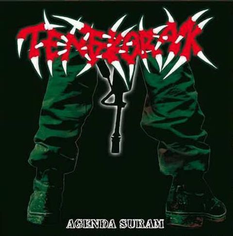 TENGKORAK Agenda Suram LP (Reissue, Red White Splatter)