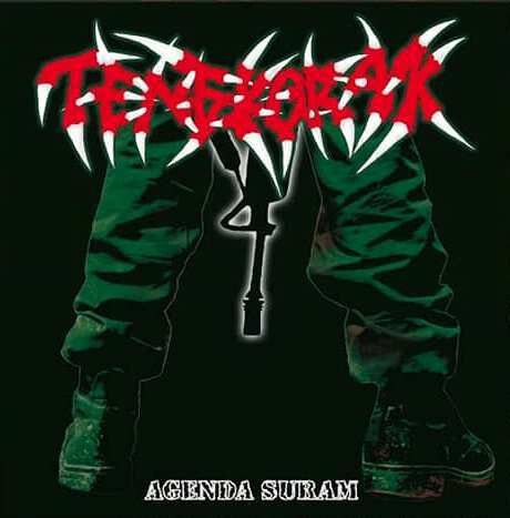 TENGKORAK Agenda Suram LP (Reissue, Red White Splatter)