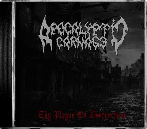 APOCALYPTIC CARNAGE Thy Plague Ov Destruction CD Death Metal