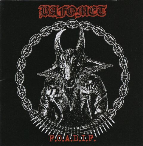 BAFOMET F.O.A.D.I.F. CD Black Metal, Heavy Metal, Thrash