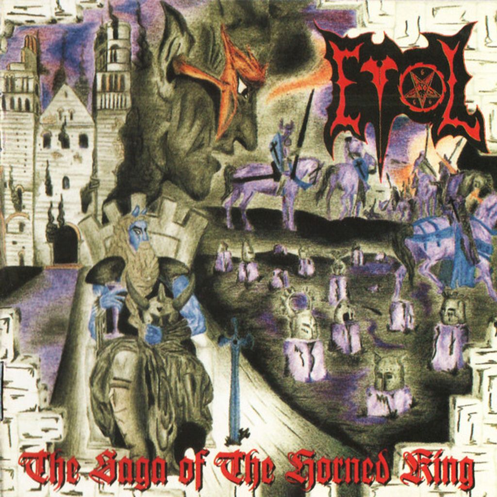 EVOL The Saga Of The Horned King CD