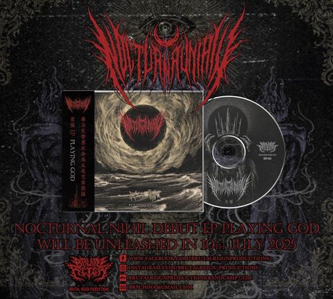 NOCTURNAL NIHIL Playing God CD