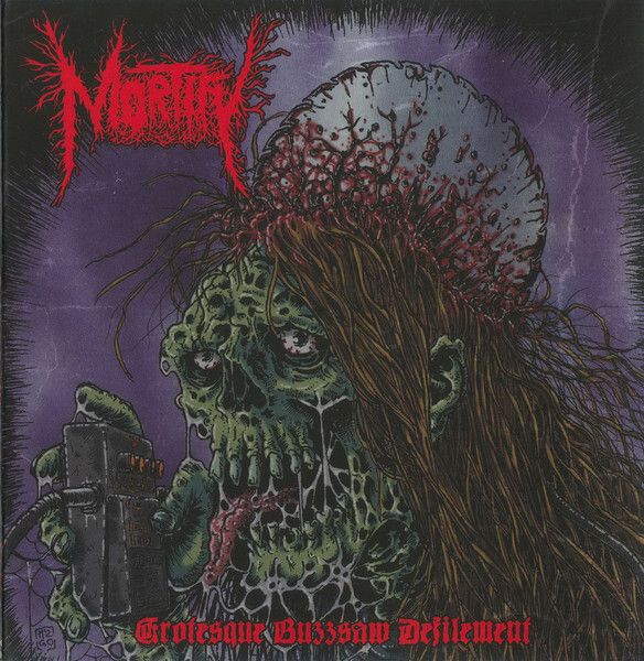 MORTIFY Grotesque Buzzsaw Defilement CD digisleeve