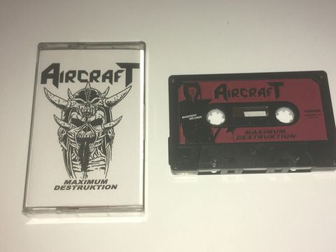 AIRCRAFT Maximum Destruktion CASSETTE TAPE
