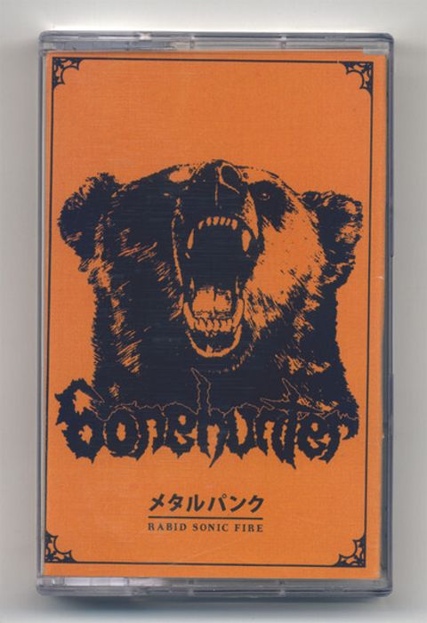 BONEHUNTER Rabid Sonic Fire CASSETTE TAPE