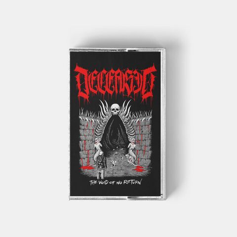 DECEASED The Void Of No Return CASSETTE TAPE (red transparent)