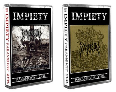 IMPIETY Paramount Evil CASSETTE TAPE