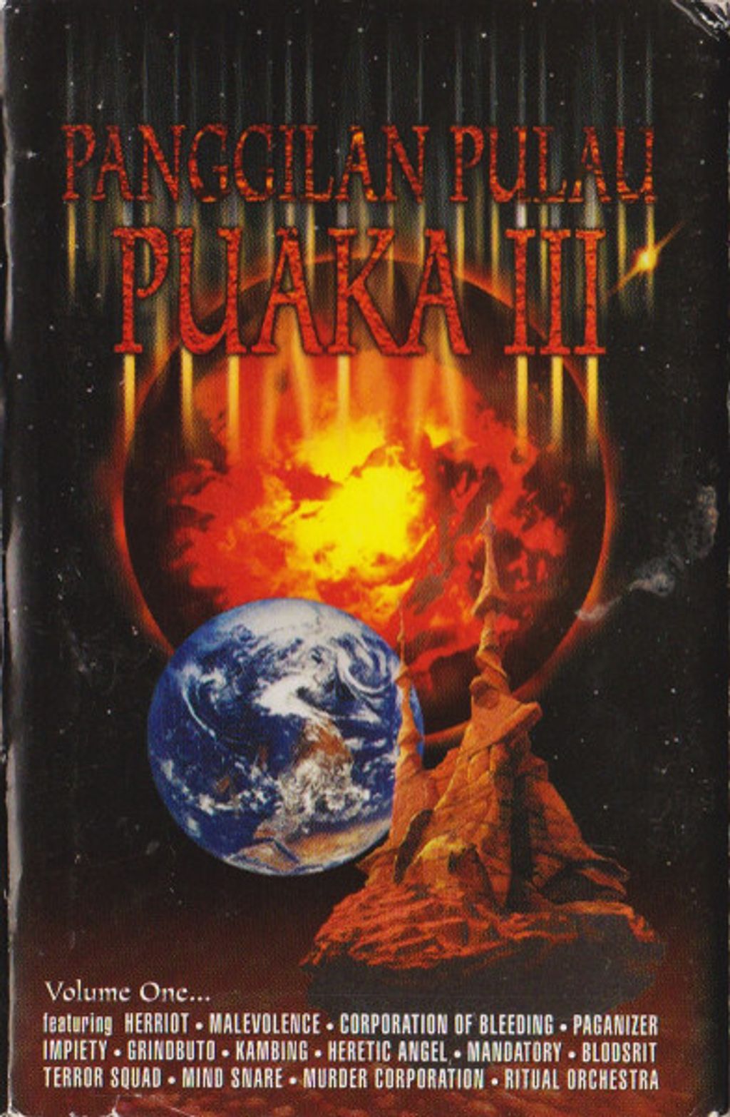 PANGGILAN PULAU PUAKA III Volume One... CASSETTE TAPE Black Metal, Death Metal