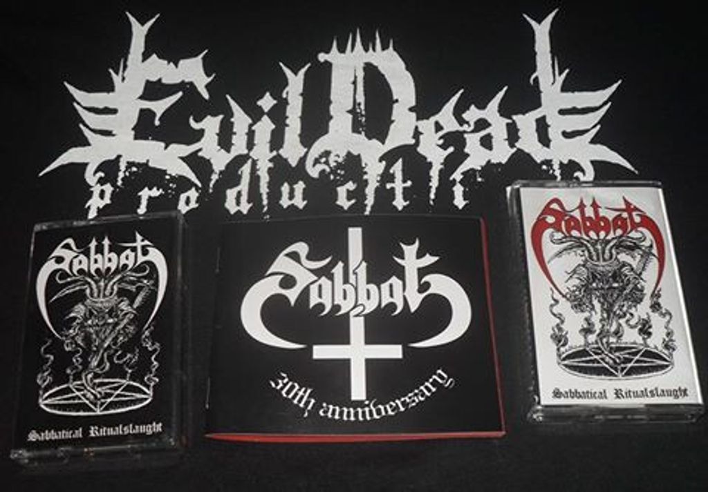 SABBAT Sabbatical Ritualslaught CASSETTE TAPE Black Metal, Thrash