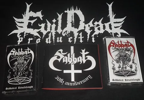 SABBAT Sabbatical Ritualslaught CASSETTE TAPE Black Metal, Thrash