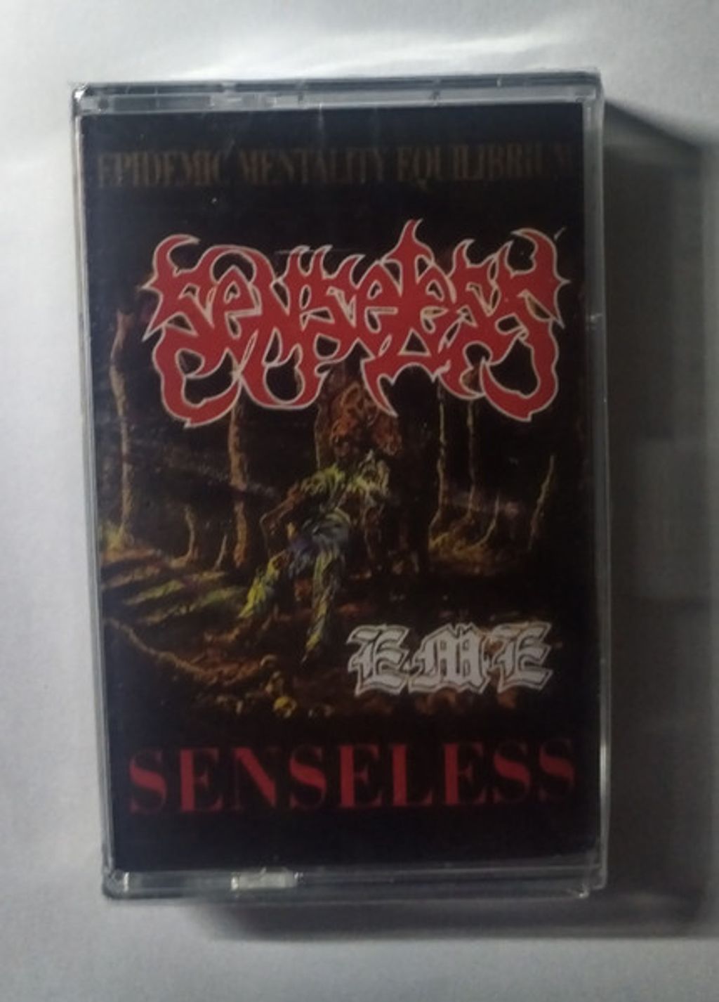 SENSELESS Epidemic Mentality Equilibrium CASSETTE TAPE Death Metal