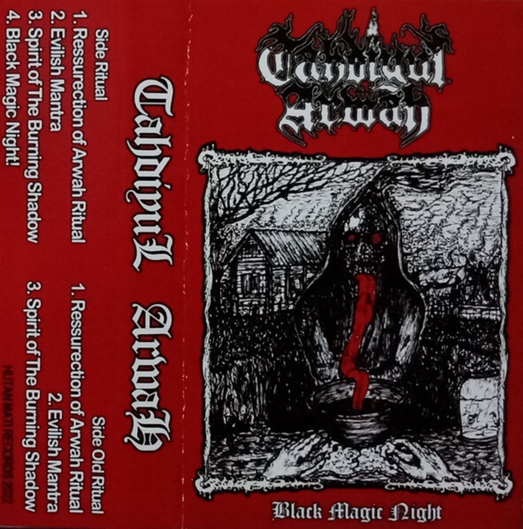 TAHDIYUL ARWAH Black Magic NightCASSETTE TAPE Black Metal