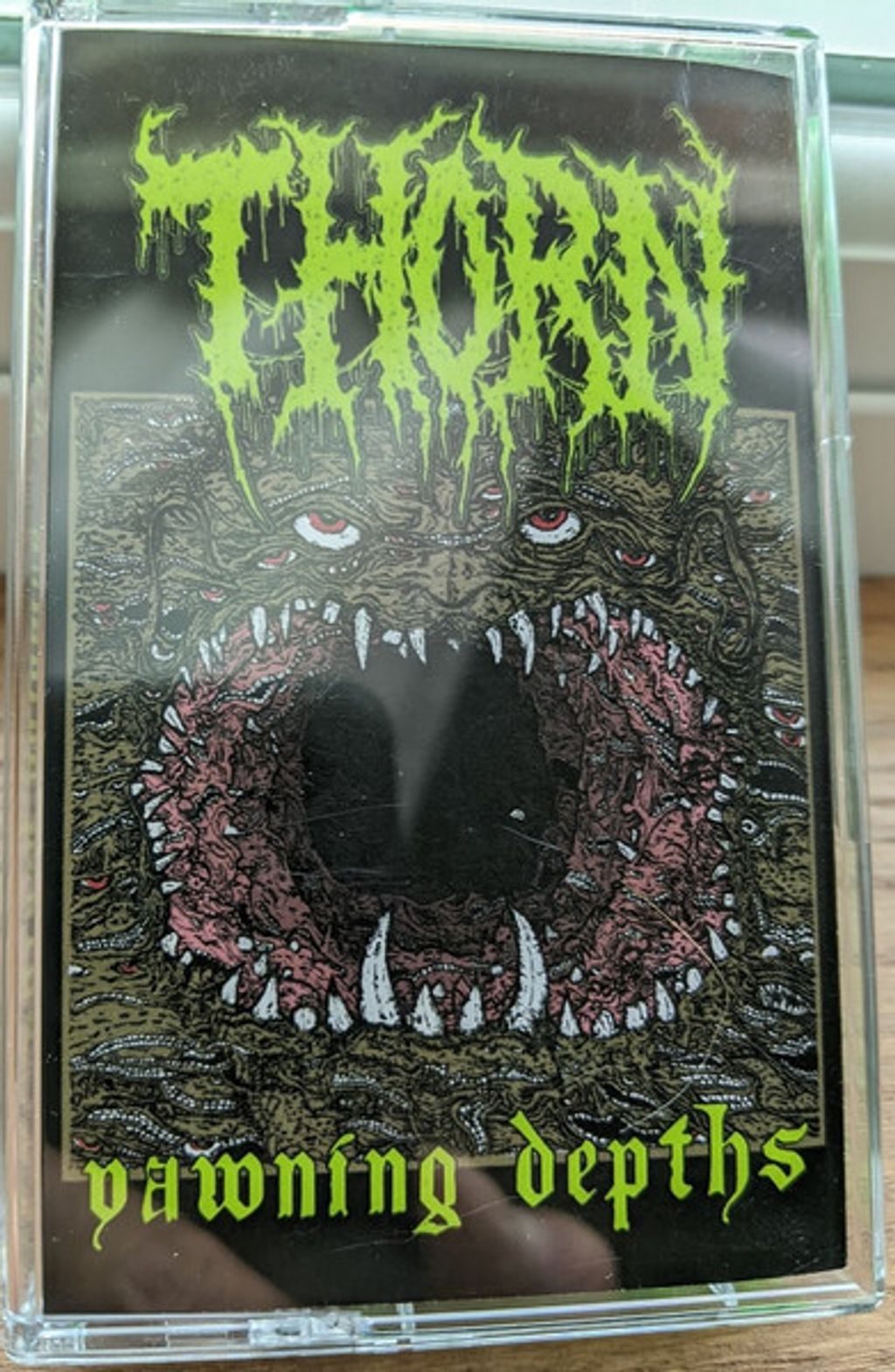 THORN Yawning Depths CASSETTE TAPE Death Metal