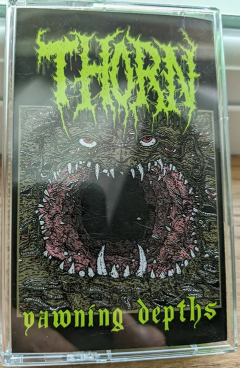THORN Yawning Depths CASSETTE TAPE Death Metal
