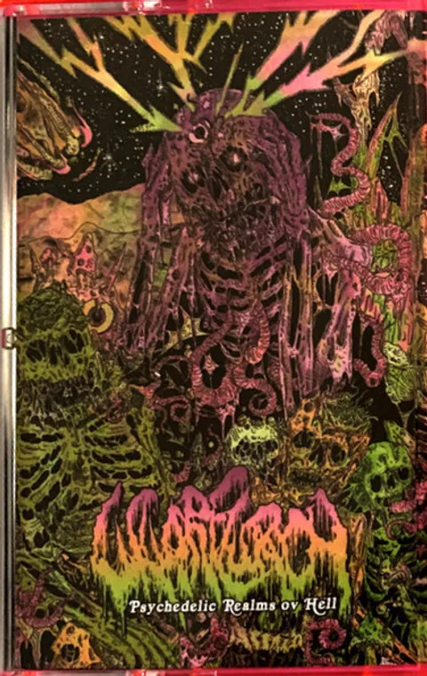 WHARFLURCH Psychedelic Realms Ov Hell CASSETTE TAPE Death Metal, Doom Metal (Pink Transpare